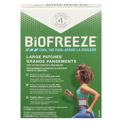 Biofreeze Large Patches 5pk