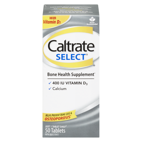 Caltrate Select 50 Tablets