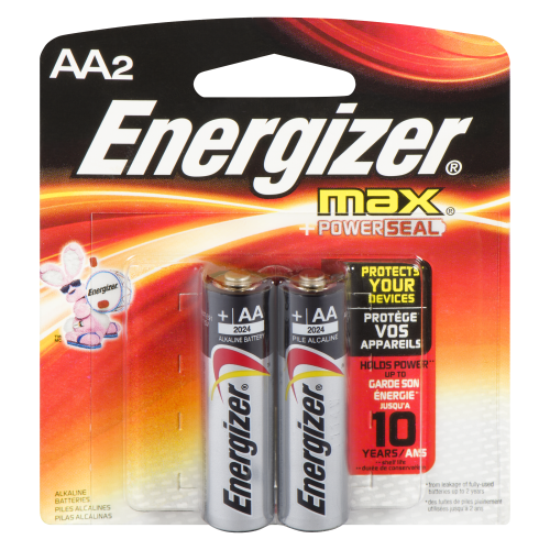 Energizer Max AA 2 Pack