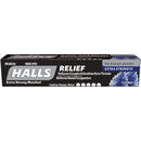 Halls No Sugar Added Extra Strong 9 Lozenges