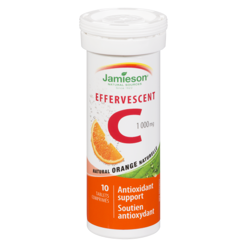 Vitamin C Effervescent 10 Tab Jamieson