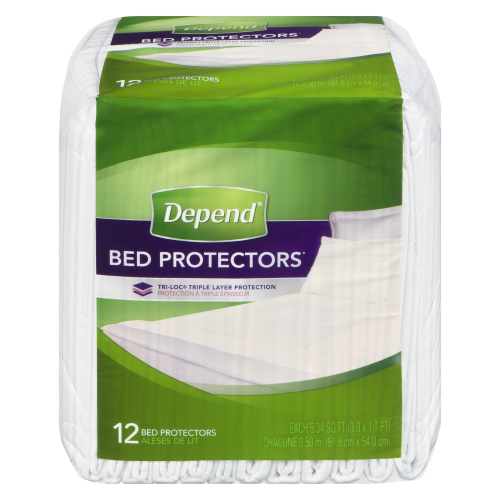 Depend Bed Protectors 12