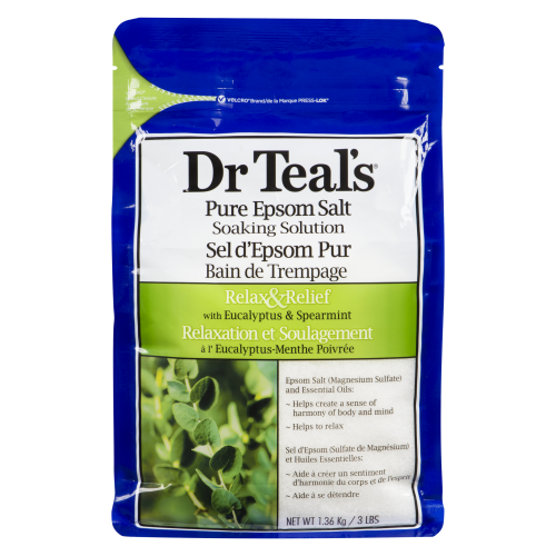 Dr. Teal's Epsom Salt Eucalyptus & Spearmint 1.36kg