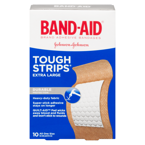 J&J Band-Aid Tough Strip Large
