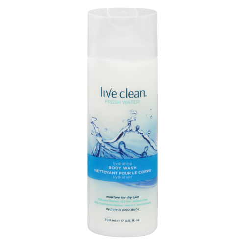 Live Clean 500ml Bodywash Fresh Water