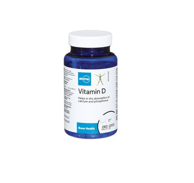 Option+ Vitamin D 1000iu 260's