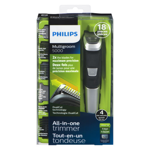 Philips Multigroom 5000 All In One Trimmer 18 Pieces
