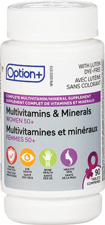 Option+ Multivitamins & Minerals Women 50+ 90's