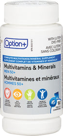 Option+ Multivitamins & Minerals Men 50+ 90's