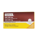 Option+ A.S.A 325mg 100 Tablets