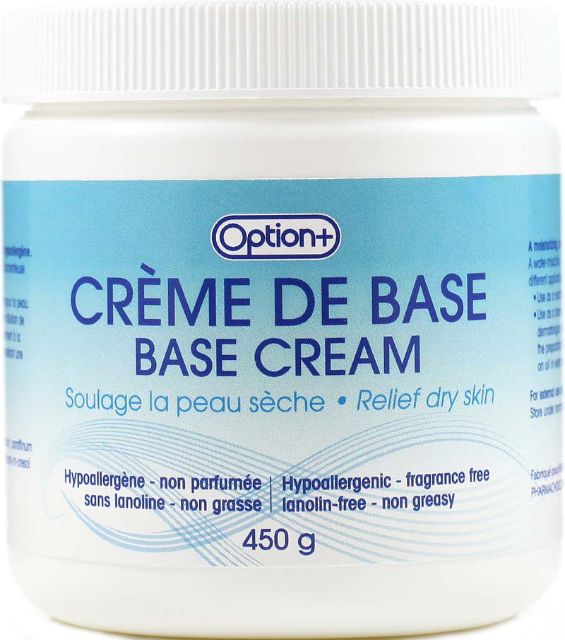 Option+ Base Cream 450gm