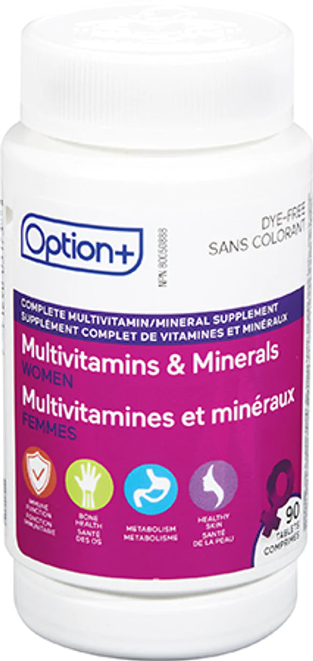 Option+ Multivitamins & Minerals Women 90's