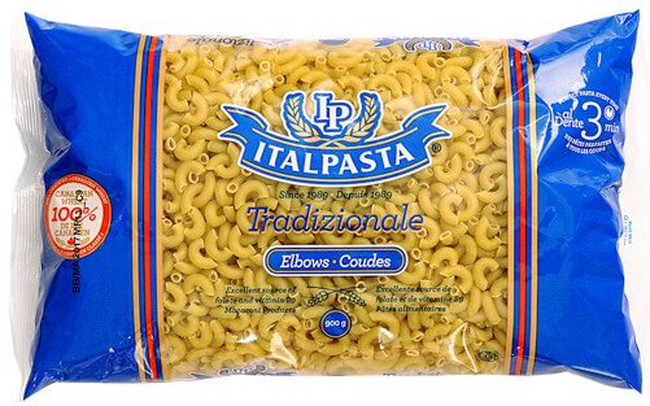 Italpasta 900gm Elbow