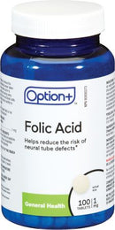 Option+ Folic Acid 100's