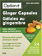 Option+ Anti-Nausea Ginger 24 Liq Gel Caps