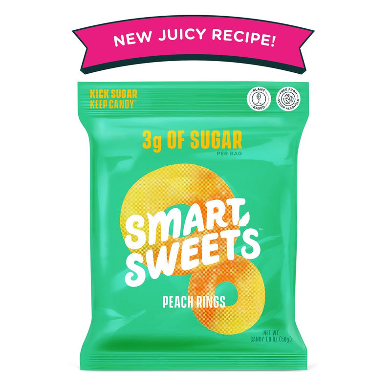 Smart Sweets Peach Rings 50gm