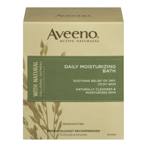 Aveeno Moisturizing Bath Daily 8 x 21gm