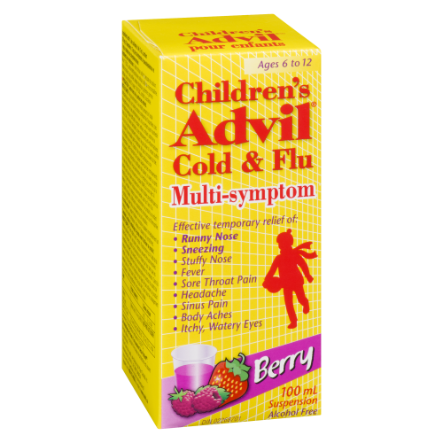 Advil Children's Cold & Flu Multi Symptom Berry 100ml