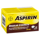 Aspirin 325 mg 24 tablets