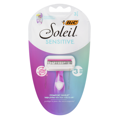 Bic Soleil Sensitive Razors 3 Pk