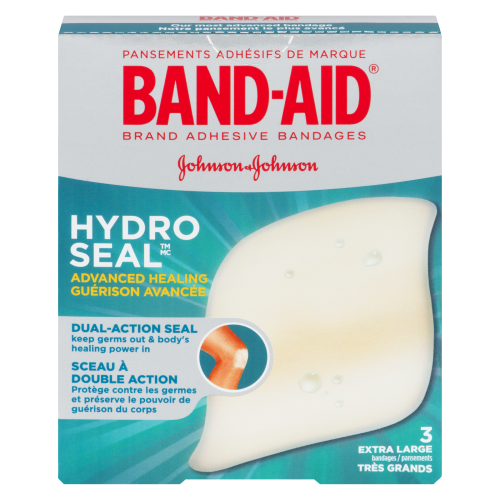 J&J Band-Aid Hydro Seal Extra Large 3 pk
