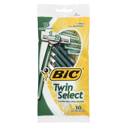 Bic Twin Select Sensitive 10's