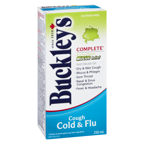 Buckleys Complete Cough, Cold, and Flu  250ml