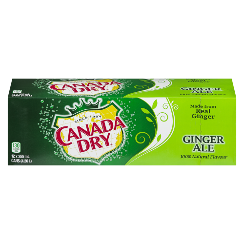 Canada Dry 12 x 355ml Gingerale