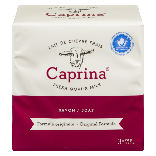 Caprina Goats Milk 3x90gm Soap
