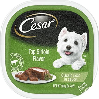 Cesar 100g Moist Dog Food Top Sirloin