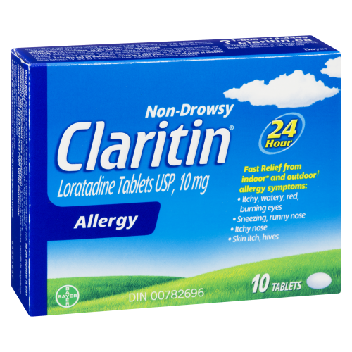 Claritin Non Drowsy 24 Hours Tablets 10's