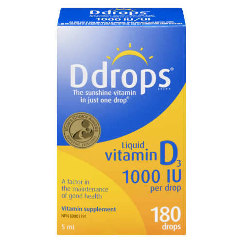 Ddrops 1000iu 180 Drops