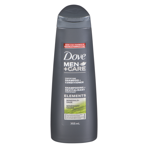 Dove Men+Care Shampoo & Conditioner Elements 355ml