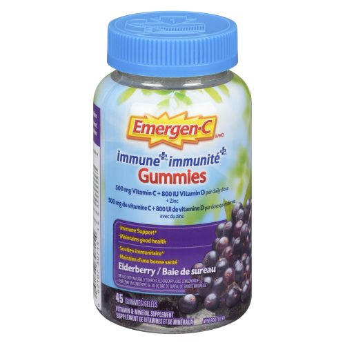 Emergen-C Gummies 45's Elderberry