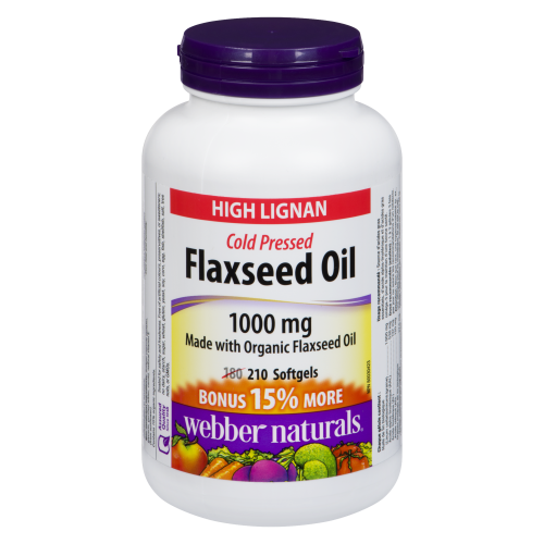 Flaxseed Oil 1000mg 210 Softgels