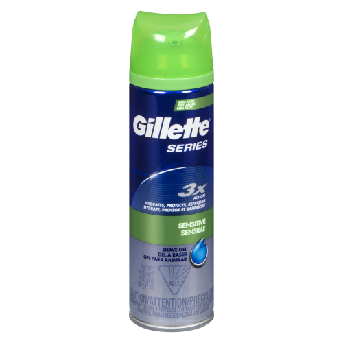 Gillette Series Sensitive Shave Gel 198ml