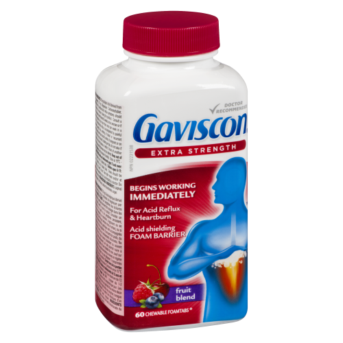Gaviscon Extra Strength Fruit Tabs 60's