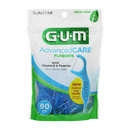 GUM Advanced Care Mint W Vitamin E Flossers 90ct