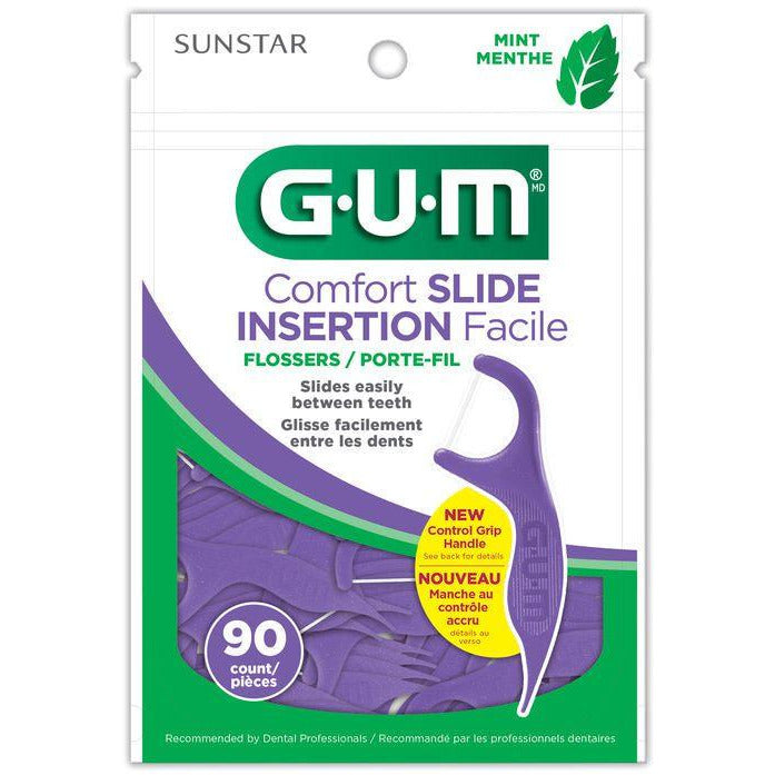 GUM Comfort Slide Mint Flossers