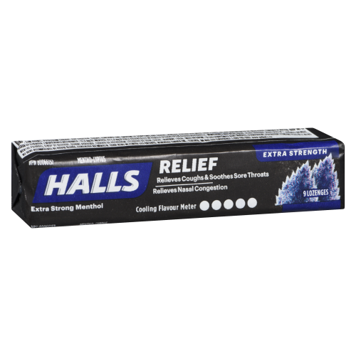 Halls Extra Strong 9 Lozenges