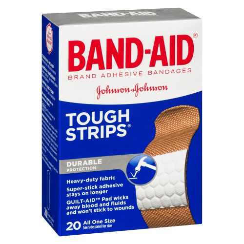 J&J Band-Aid Tough Strips 20's