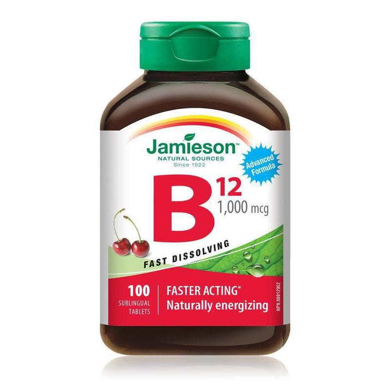 Jamieson Vitamin B12 1000mcg 100 tabs