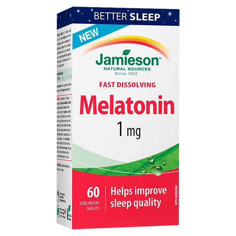 Jamieson Melatonin 1mg Sublingual 60 Tablets