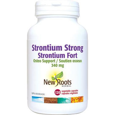 New Roots Strontium 120 Vegetable Capsules