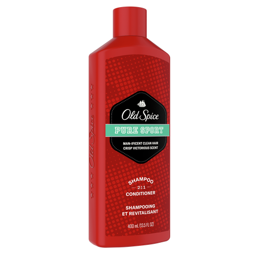 Old Spice Pure Sport 2in1 Shampoo & Conditioner 400ml