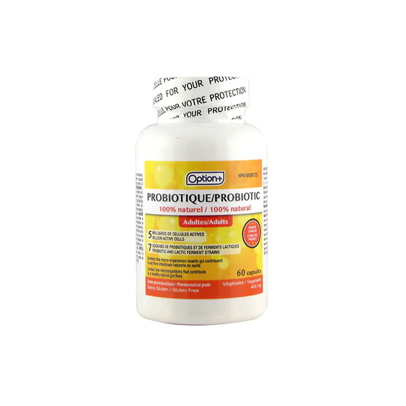 Option+ Probiotic 5 Billion 60Capsules