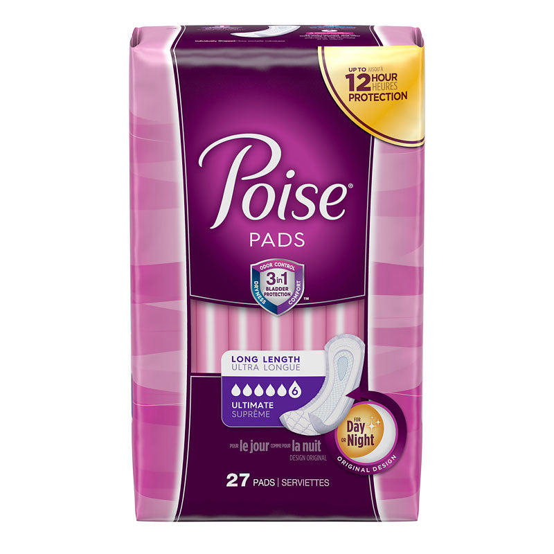 Poise 27's Pads Ultra Long