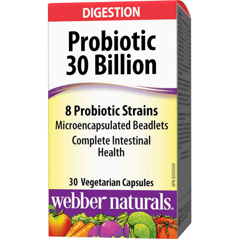 Probiotic Complete 30 Caps 30 Billion Webber