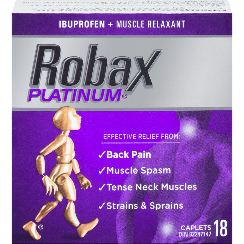 Robax Platinum 18 Caplets