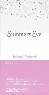 Summer's Eve Island Splash Douche 2pack